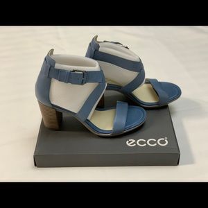 Ecco Women’s Shape 65 Block Sandal Retro Blue